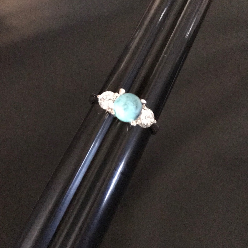 Silver Ring with stones